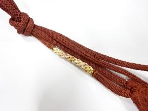 正絹　手組帯締め